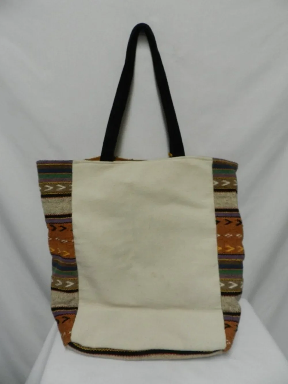 Panache Apparel Carryall large tote bag purse Southwest Blanket Woven Cotton